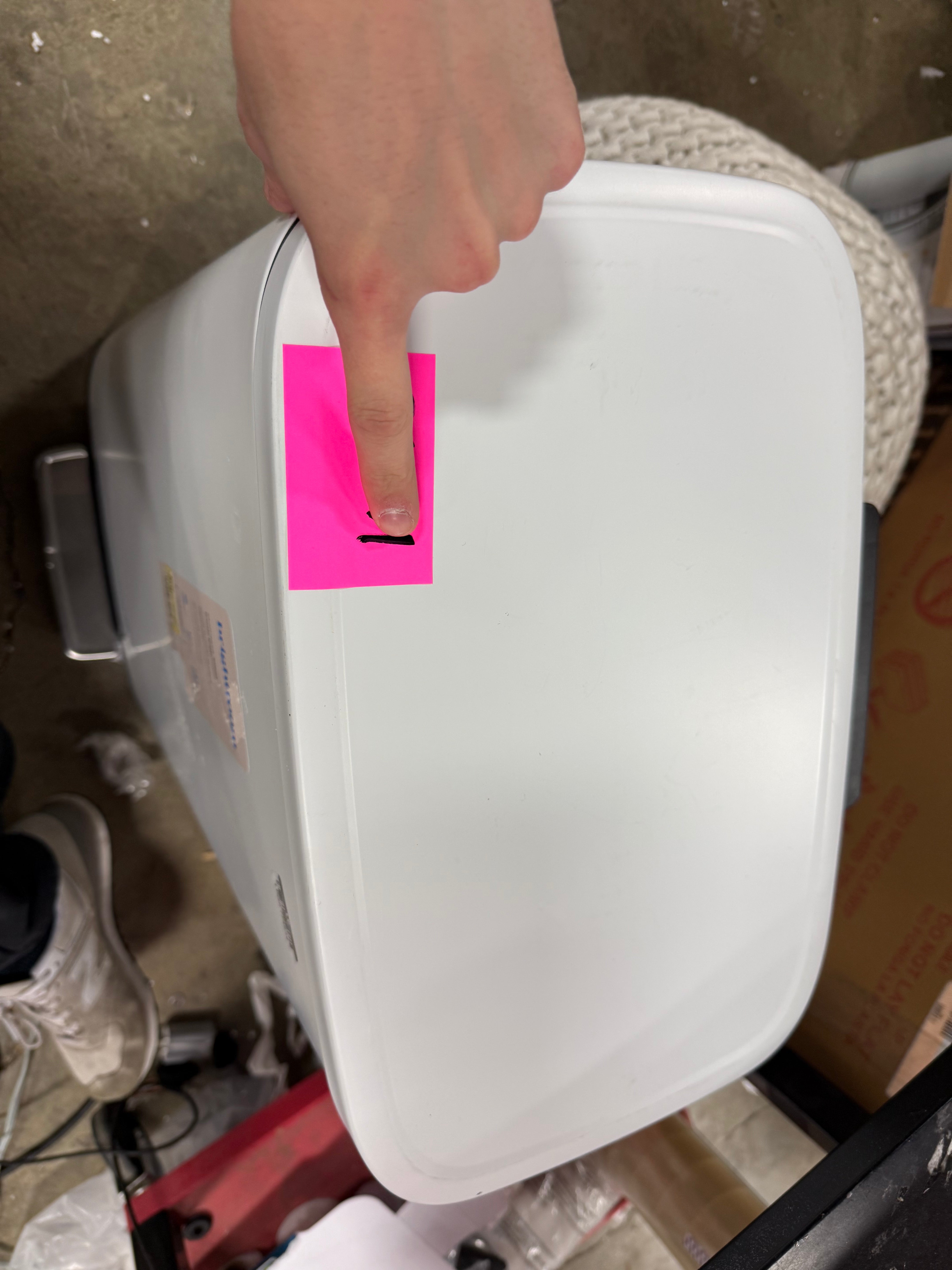 Rectangular Step Trash Can