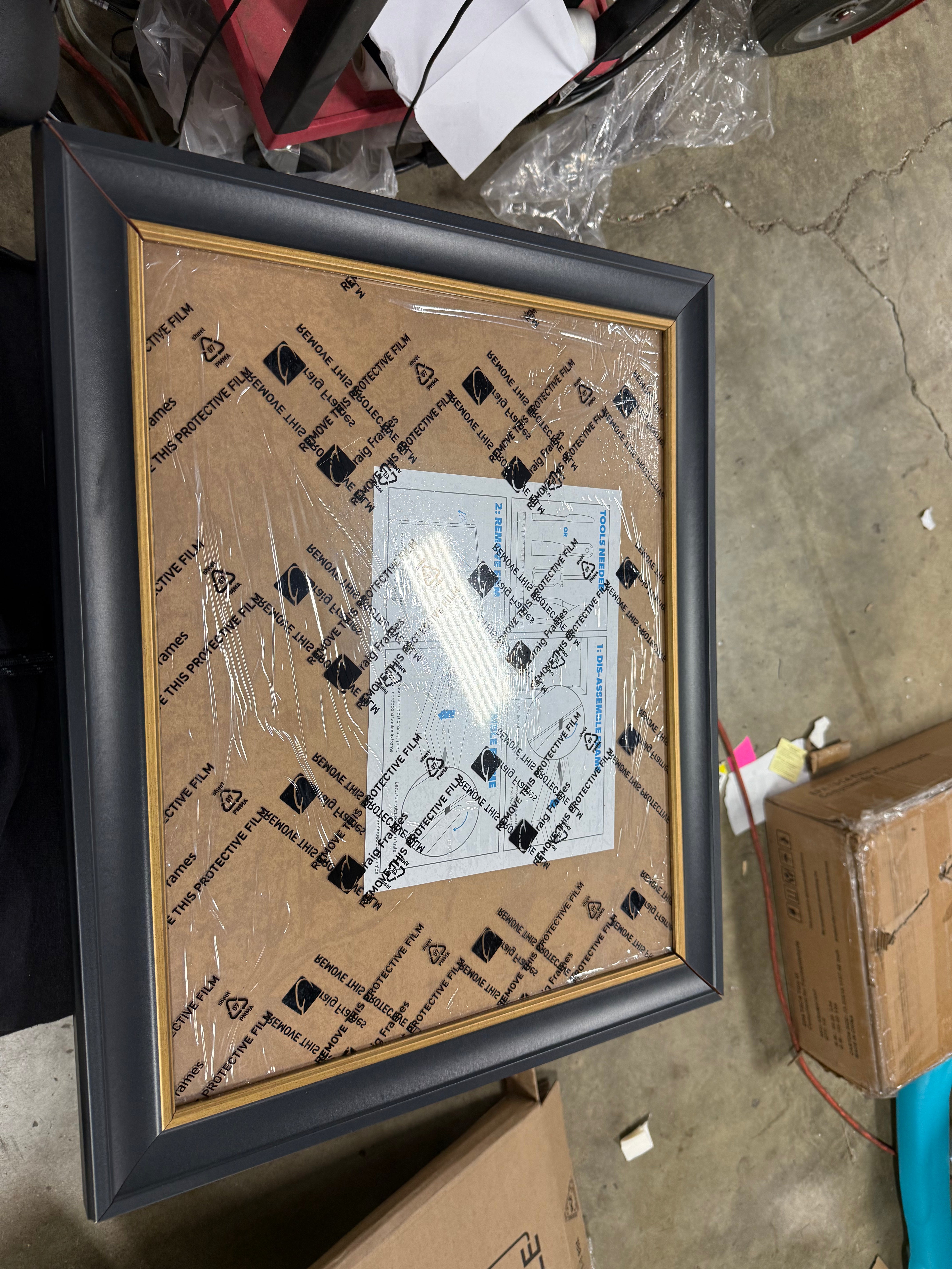 Martin Black and Gold Picture Frame