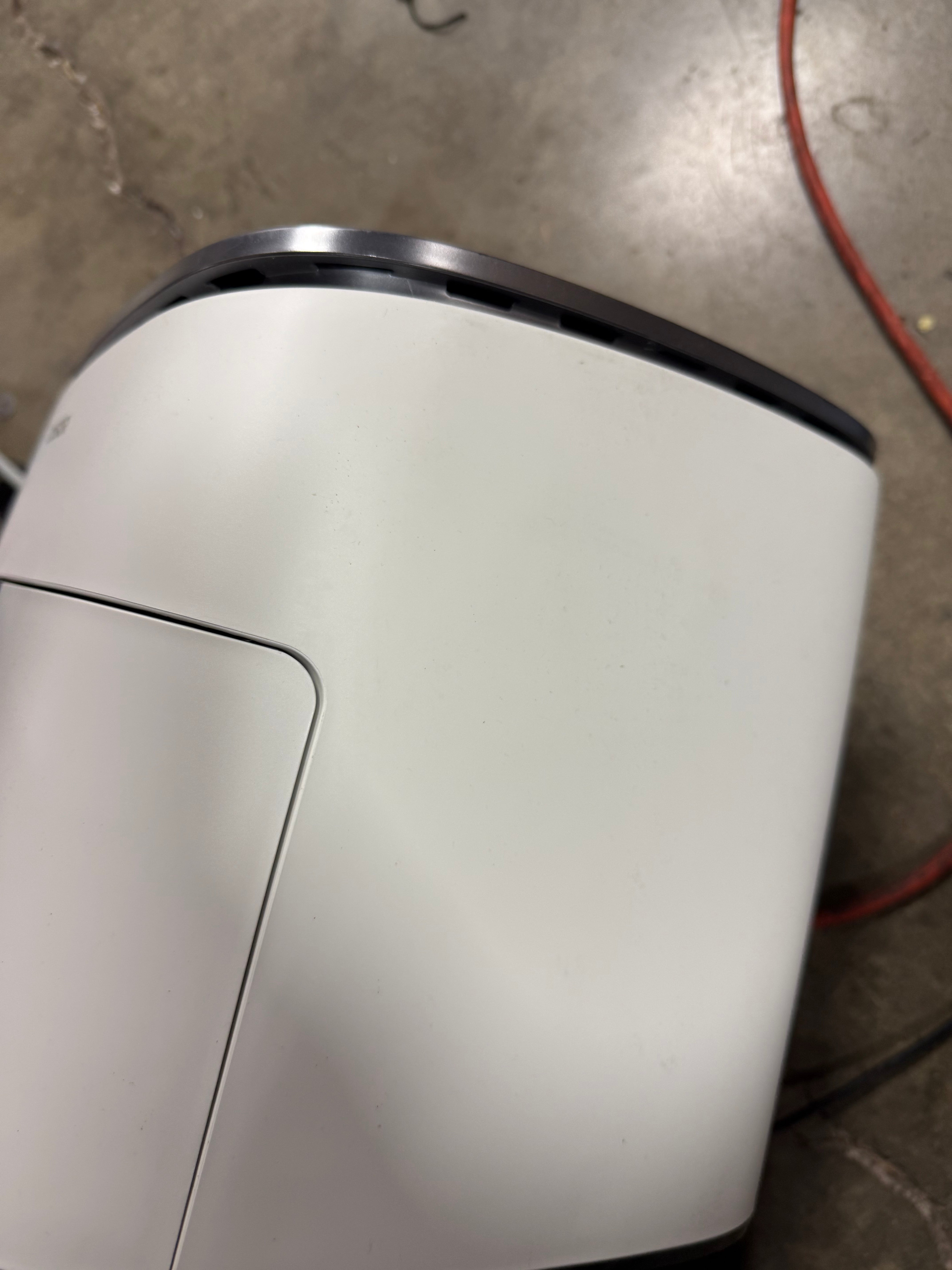 TurboBlaze Smart Air Fryer Cream