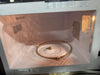 Microwave Oven - Stainless Steel Black: Countertop, Child Lock, 6 One-Touch Settings