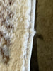 Washable Distressed Persian Accent Rug Cream - 2'x7' Runner