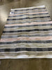Check Striped Chindi Handwoven Area Rug 4'x5'6