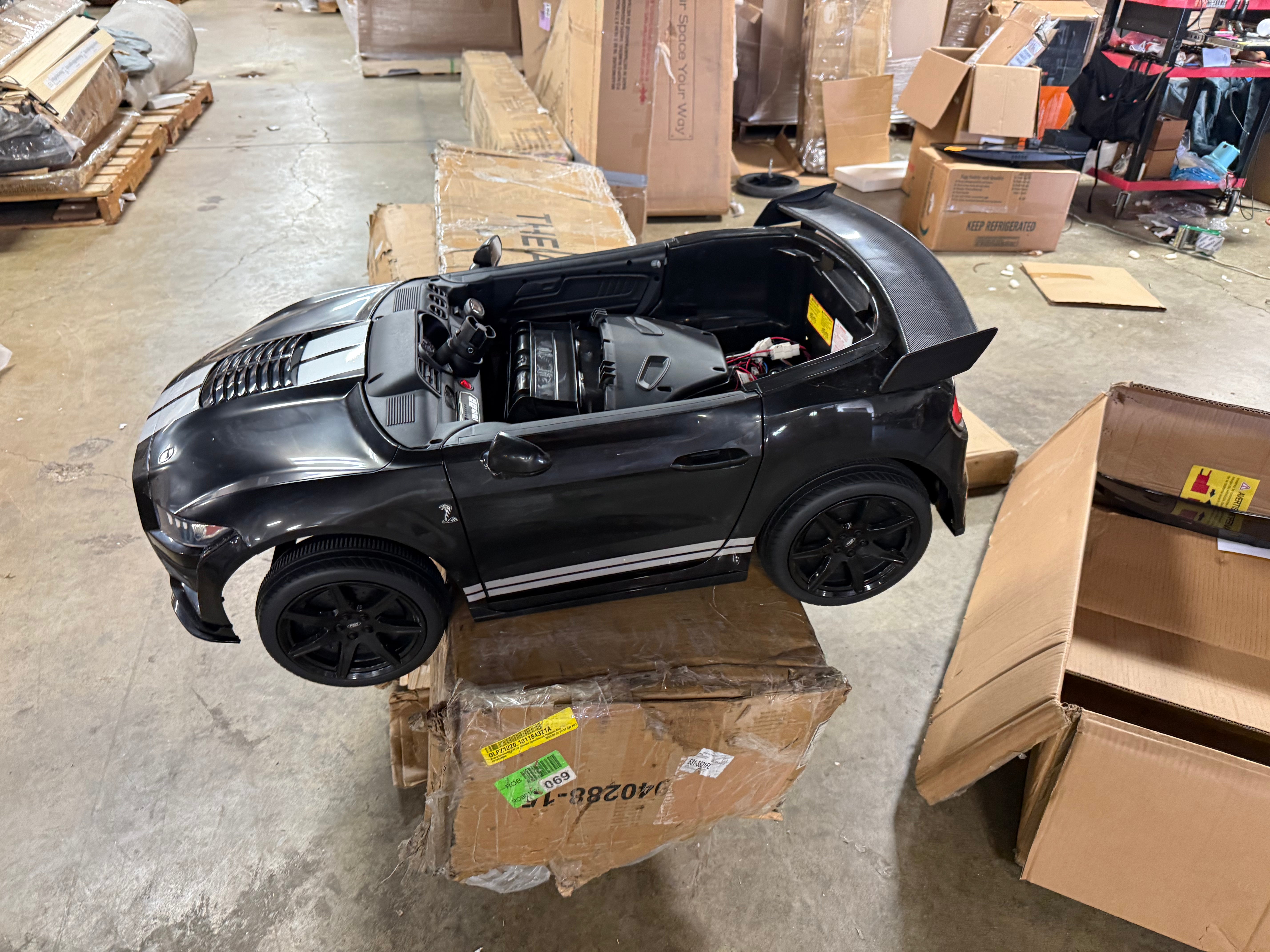 Licensed Ford Mustang Shelby Ride On Car, Electric Car w/Remote Control