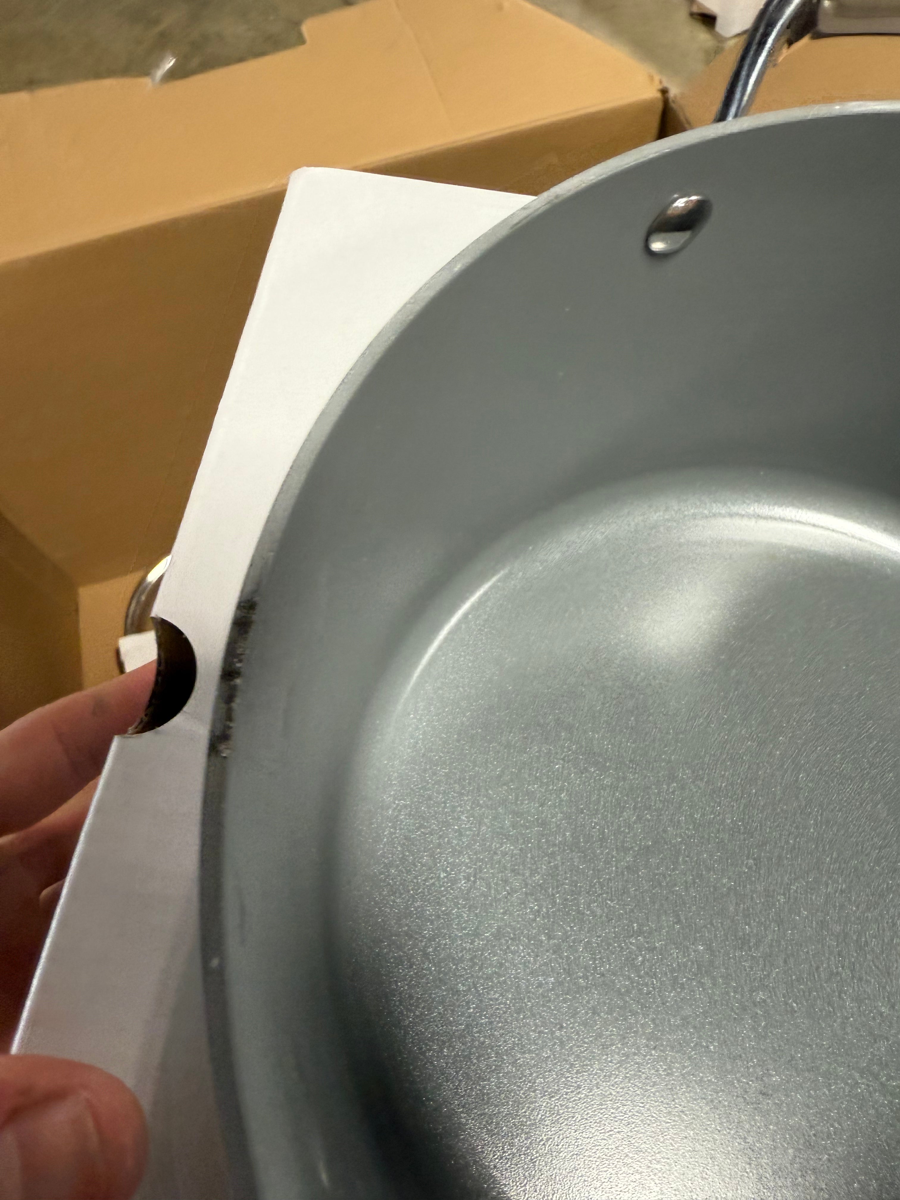 12pc Nonstick Ceramic Coated Aluminum Cookware Set