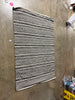 Washable Norwalk Stripe Rug Black/White - 4'x6'