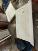 3-Pieces Molded Interior Door Solid + Manufactured Wood Paneled Prehung Door