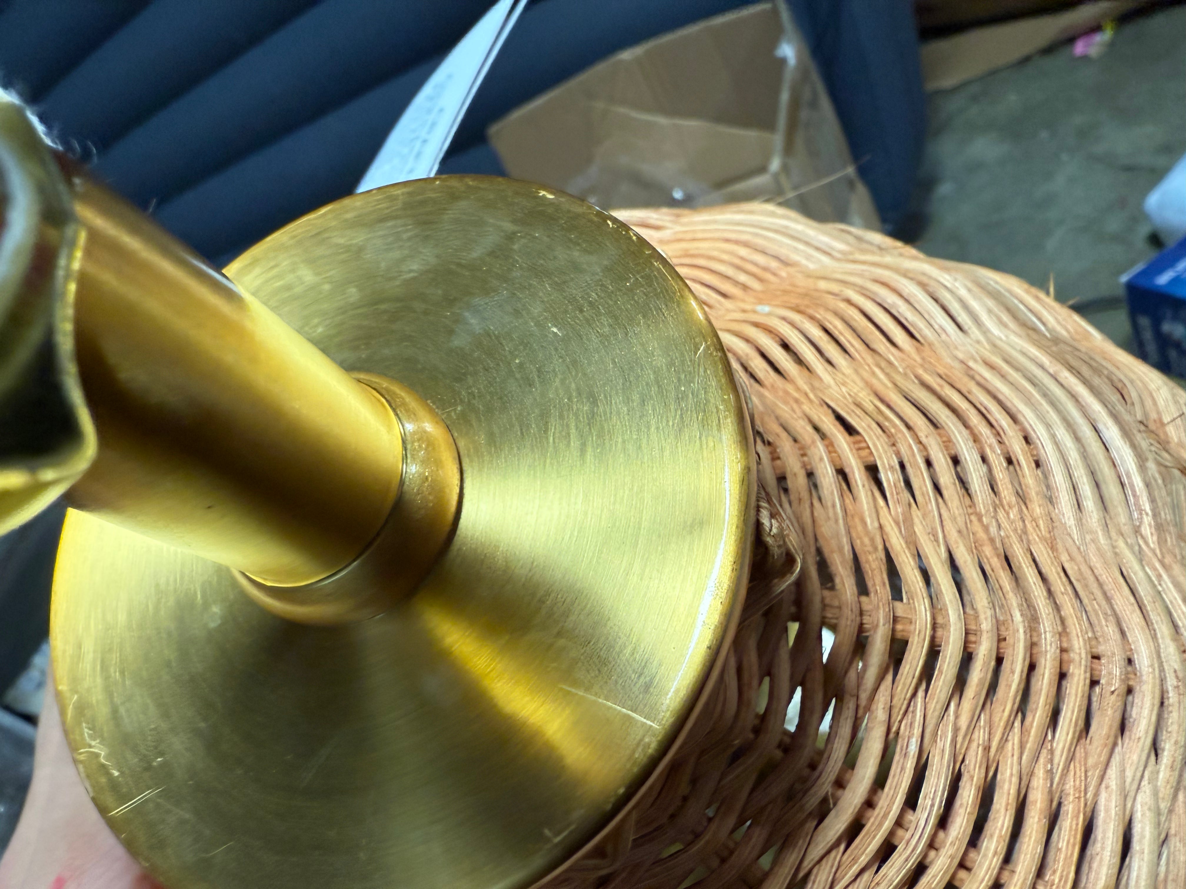 Nobuo Table Lamp - Natural/Brass