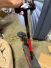 Skute Folding Electric Scooter Lithium Battery Powered Scooter - Black/Red: Aluminum Frame