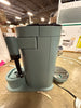 Pods & Grounds Specialty Single-Serve Coffee Maker, K-Cup Pod Compatible, Built-In Milk Frother, Travel Mug Sizes, Iced Coffee Maker, Sage Green