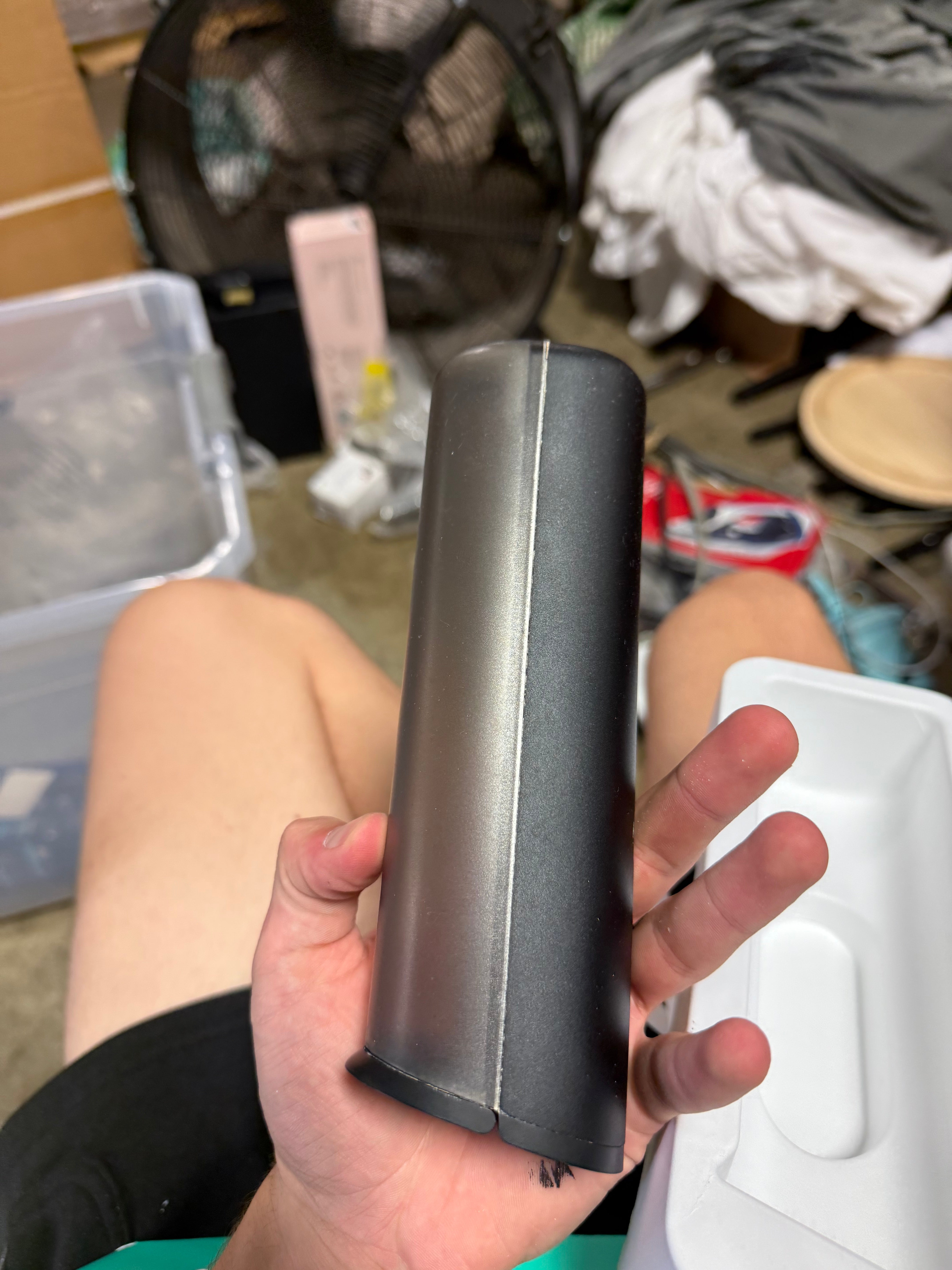 Cordless Rechargeable 2-Pressure Modes Metal Countertop Water Flosser