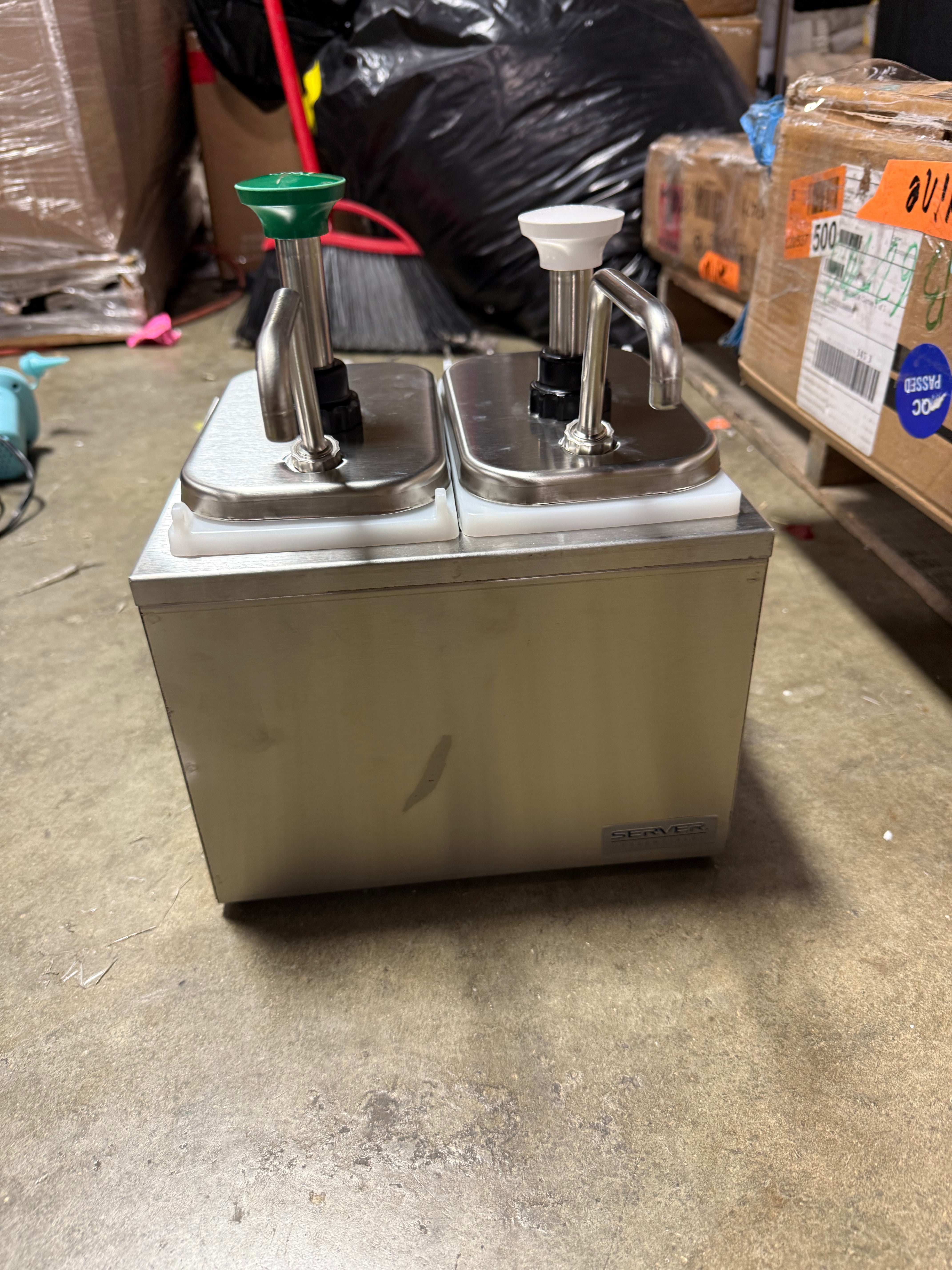 Fountain Jar Pump | Stainless Steel Set of 2