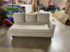 Polyester Fabric Partial Sofa, Beige