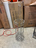 4 Roll Reserve Plus Freestanding Toilet Tissue Holder Silver - Steel Construction