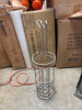 4 Roll Reserve Plus Freestanding Toilet Tissue Holder Silver - Steel Construction