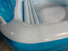 Family Pool with Bench Oval Kiddie Pool  PVC Liner