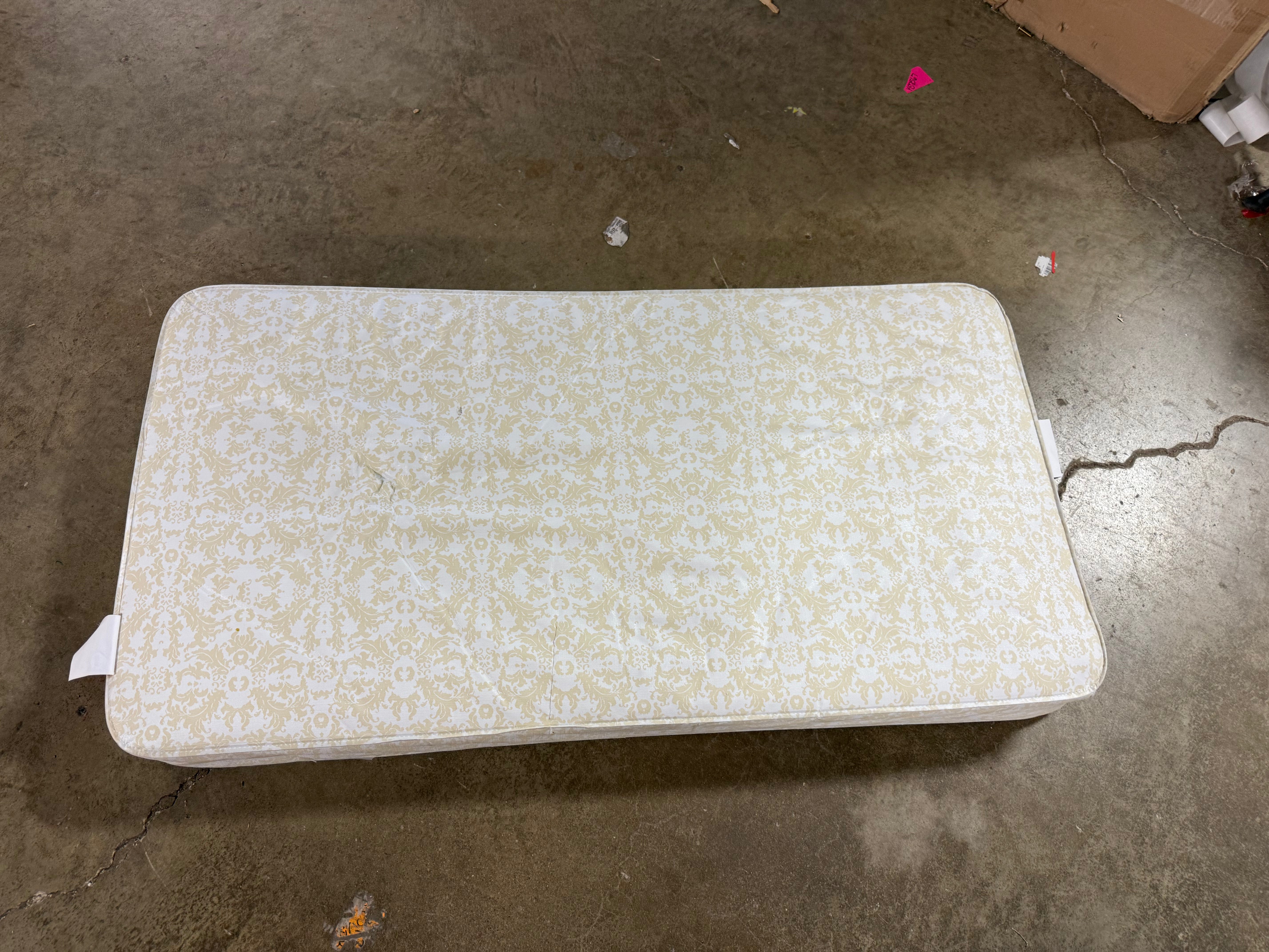 Butterfly Breathable Knit Crib and Toddler Mattress