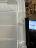 4pk Plastic Storage Container Bin Clear Pearl: Stackable Utility Totes