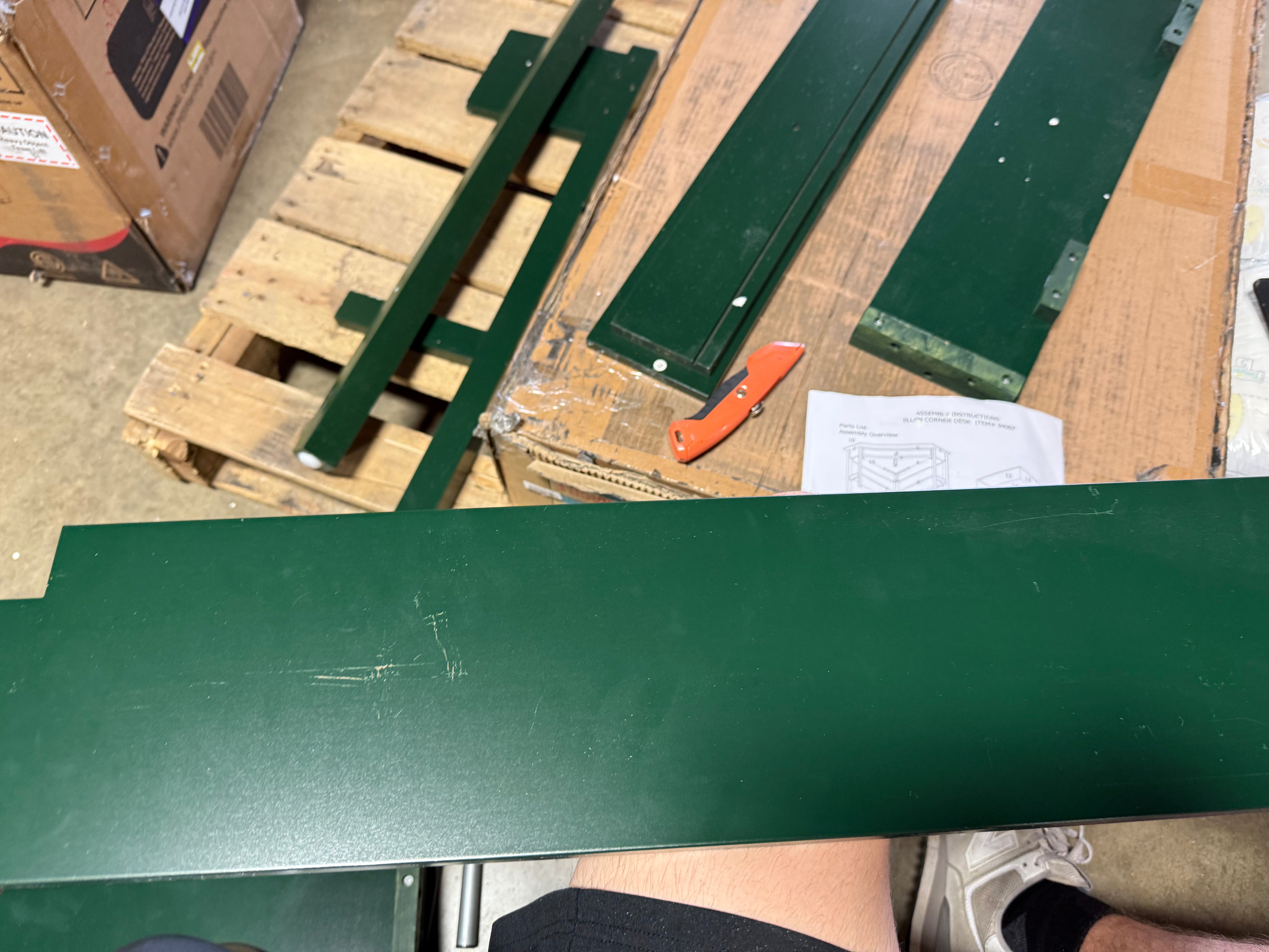 Medford Corner Desk with Drawer
