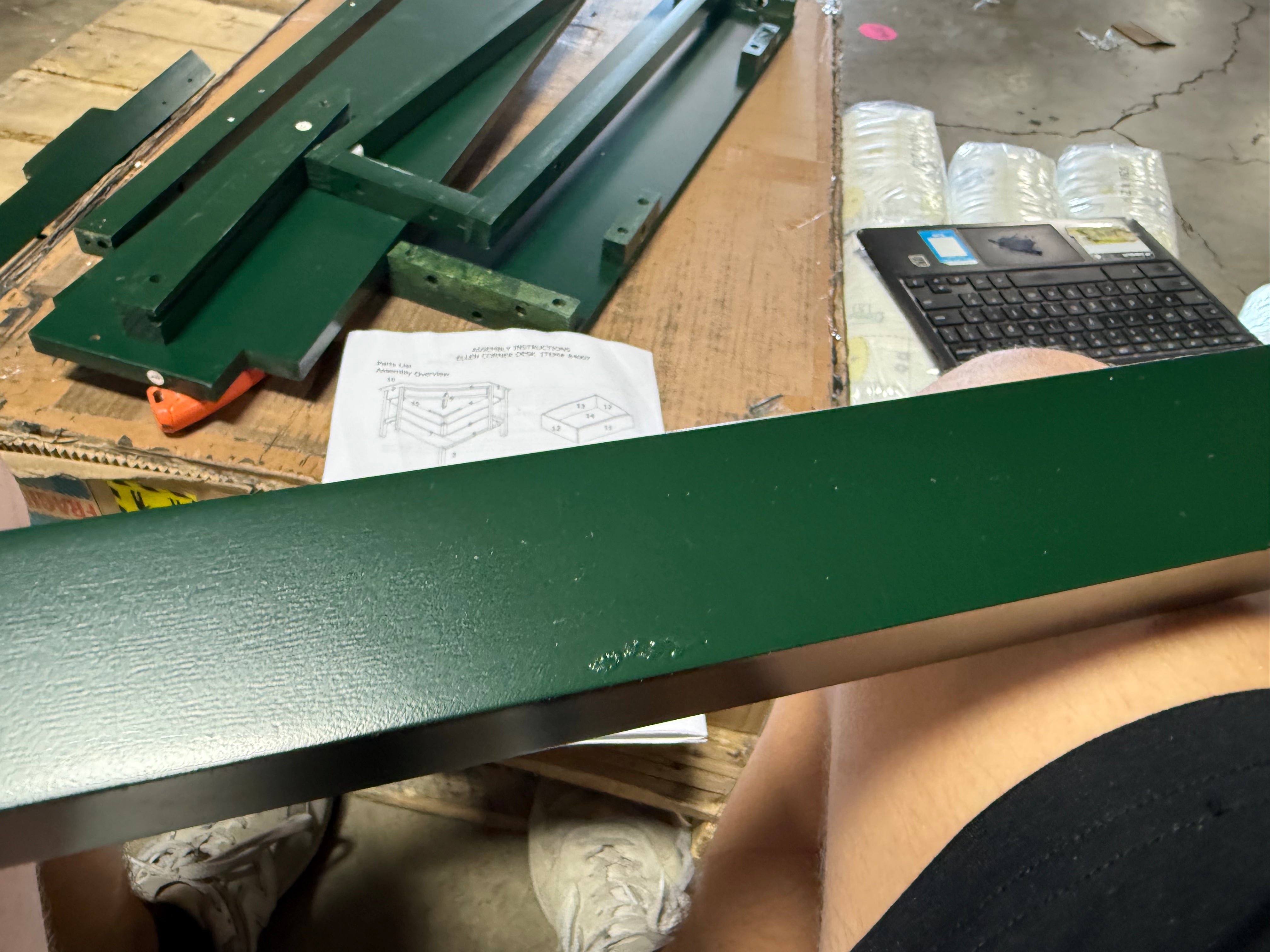 Medford Corner Desk with Drawer