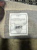 Hand Woven Cotton/Wool Runner Black - Stripe Pattern 2'x7'