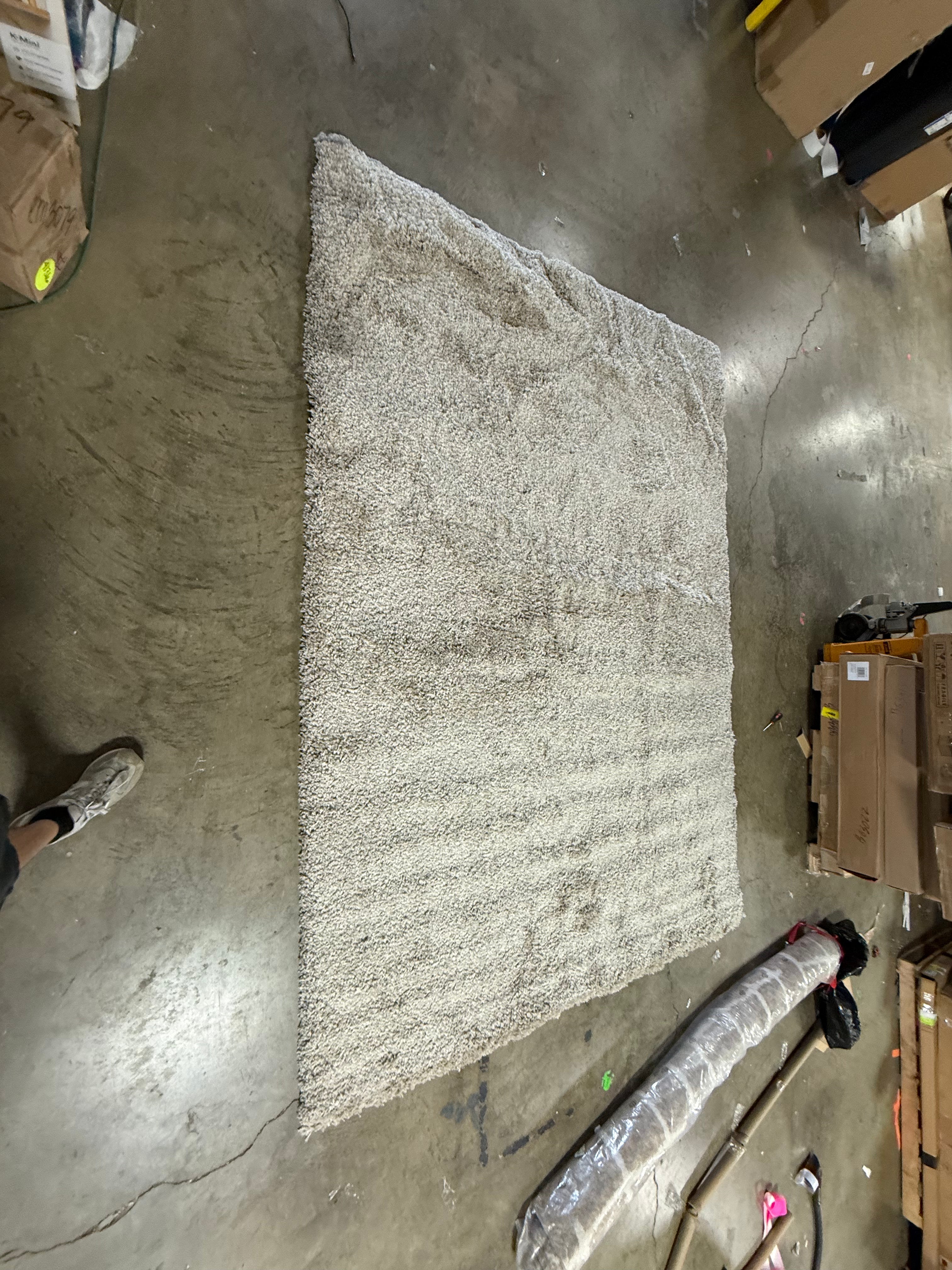 Eyelash Woven Shag Rug 7'1"x10'