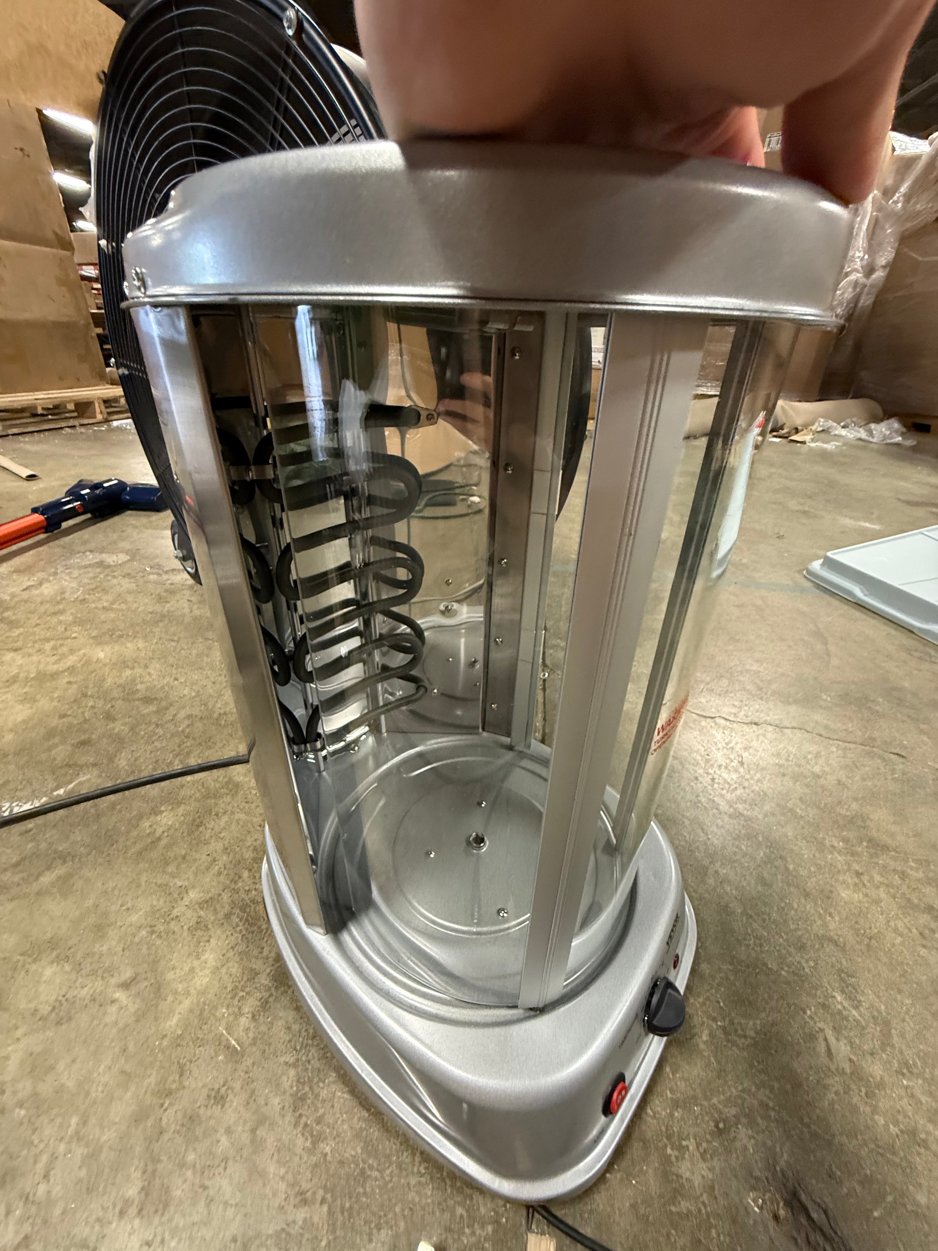 Shawarma Grill Machine, Vertical Chicken Cooker Countertop