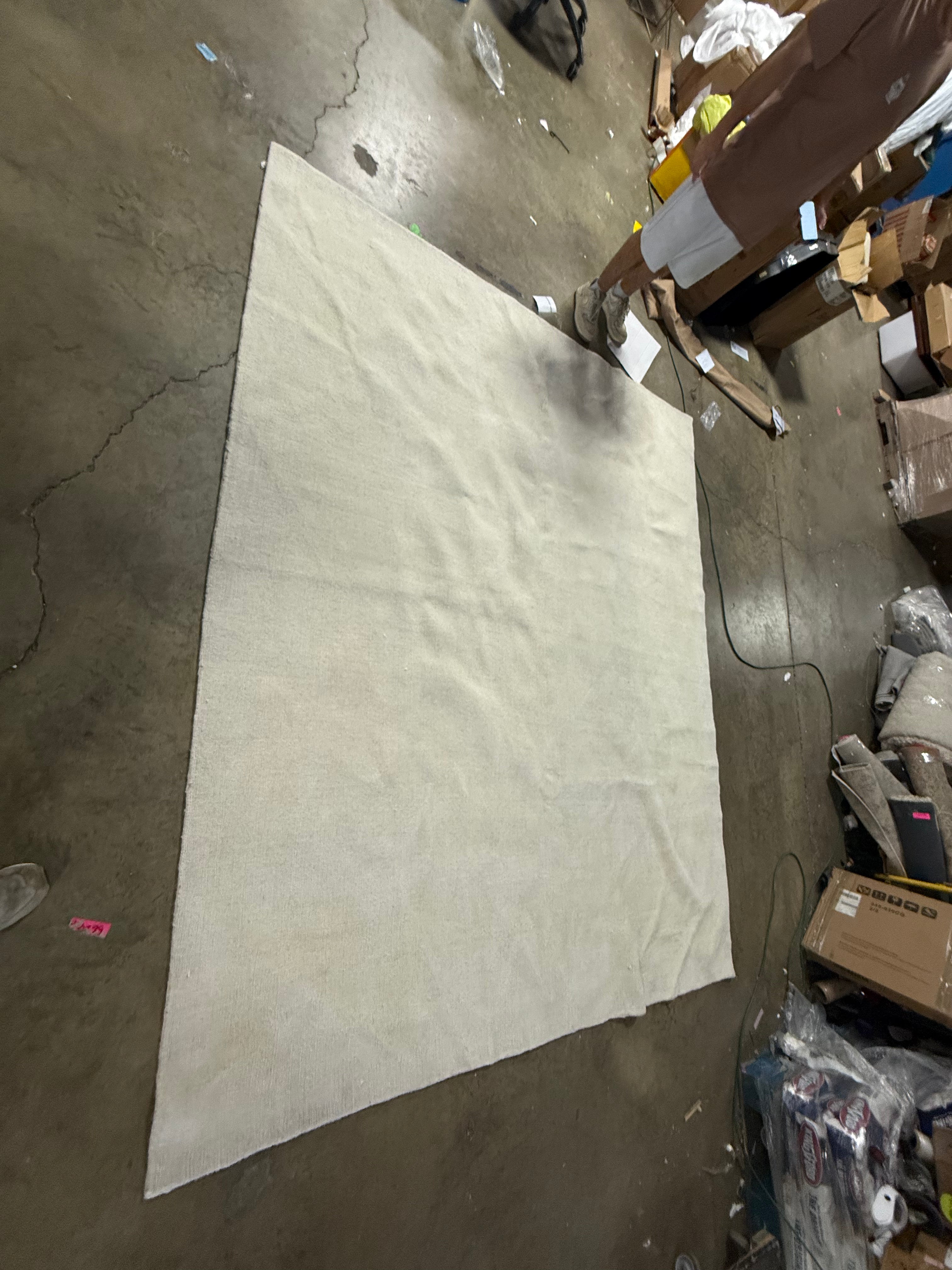 Arrel Speckled Wool-Blend Area Rug - 7'6"x9'6"