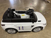 Range Rover Powered Ride-On - White: Plastic
