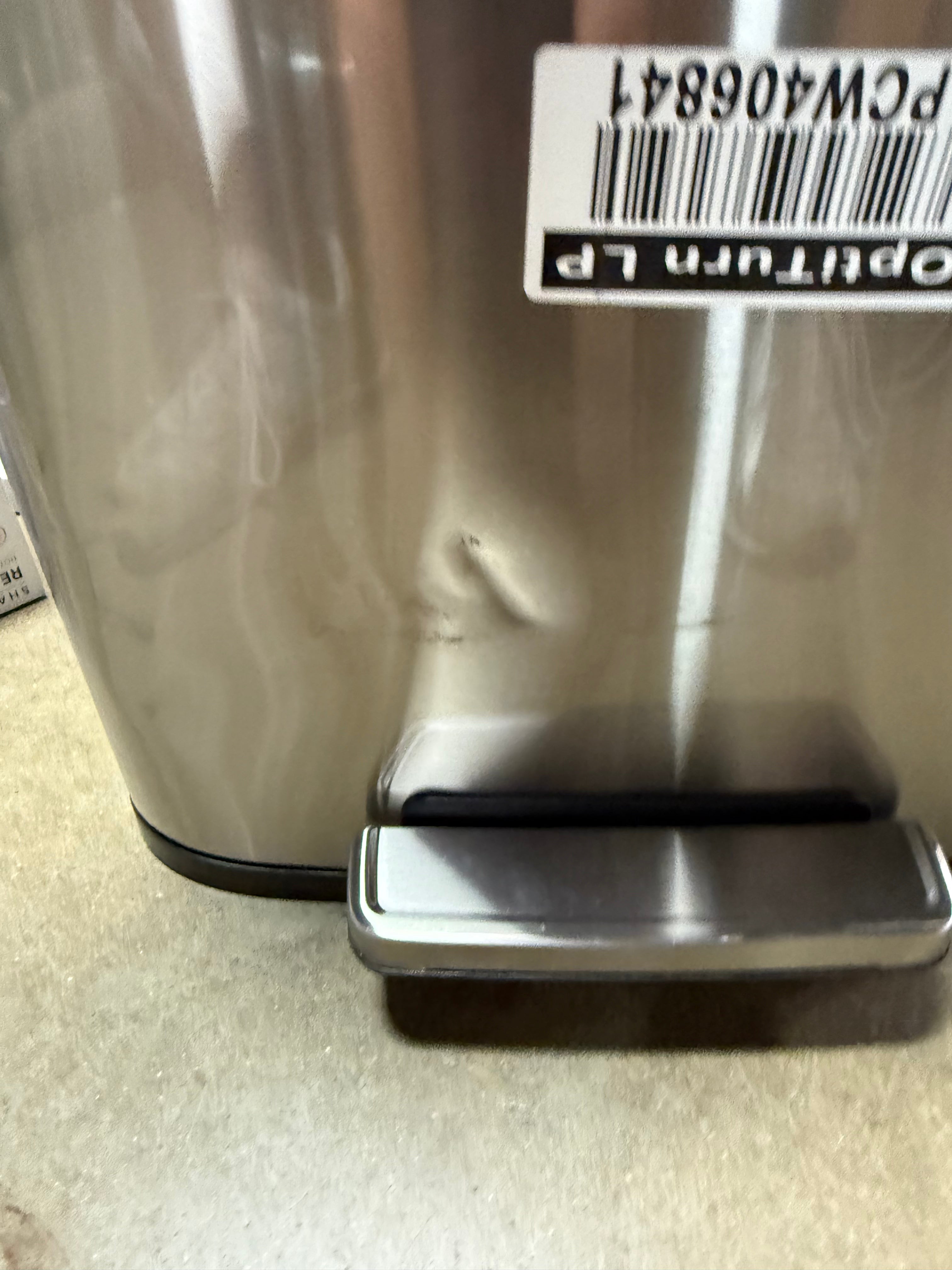 Rectangular Step Trash Can