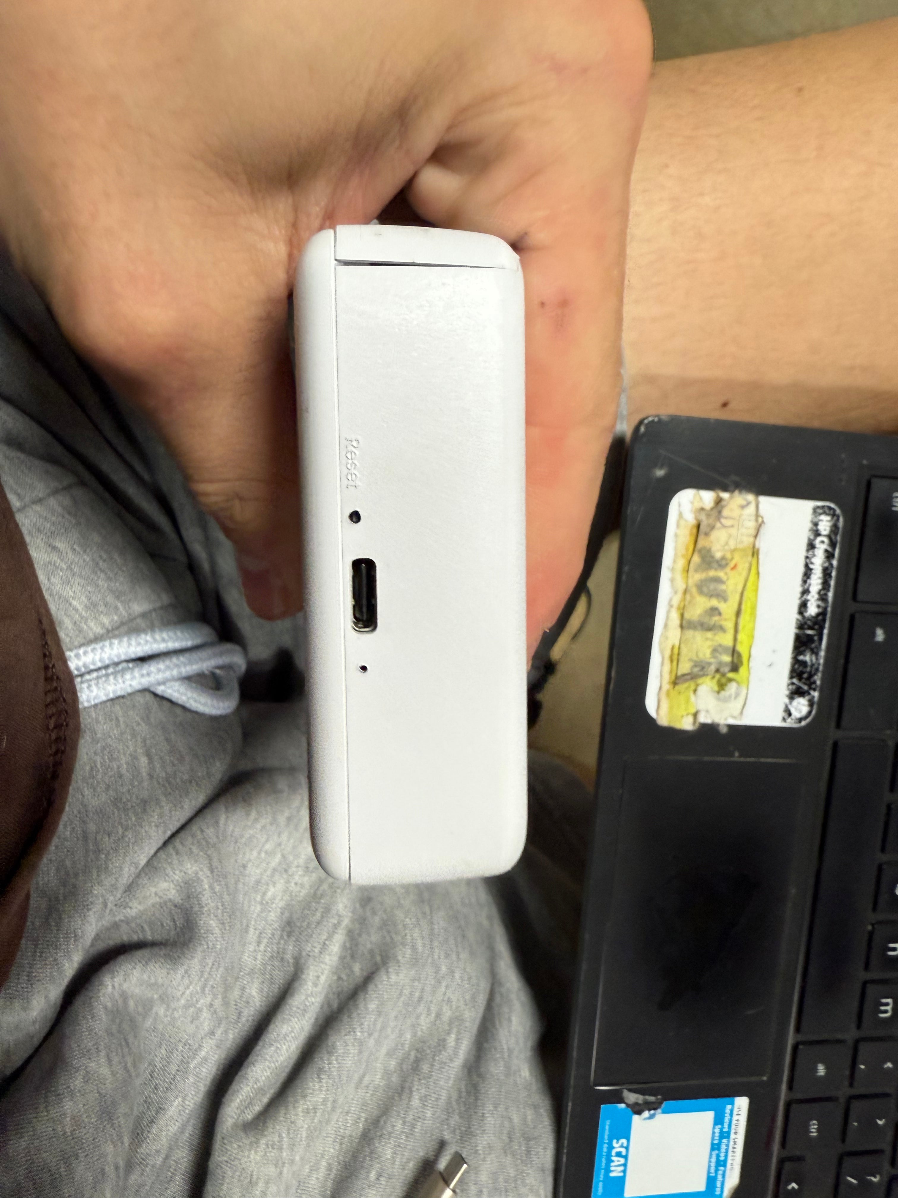 Hi-Print Printer - White: Mobile Bluetooth Photo Printer