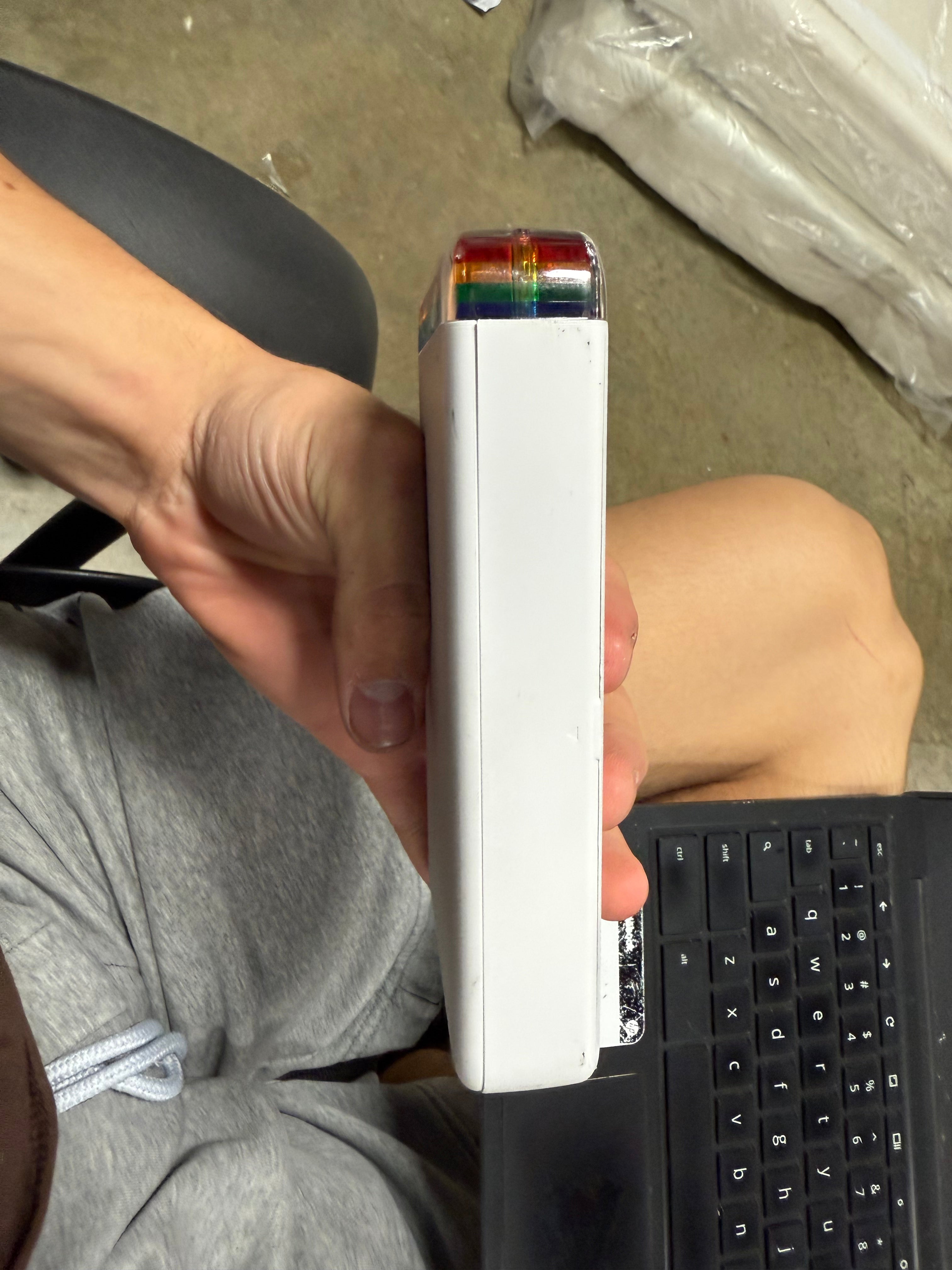 Hi-Print Printer - White: Mobile Bluetooth Photo Printer