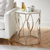 Bianca Glass Frame End Table