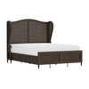 Biebel Solid Wood Wingback Headboard, Queen