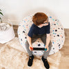 Medium Foam Filled Bean Bag Chair with Soft Removeable Cover