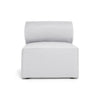 Light Gray Patio Armless Chair