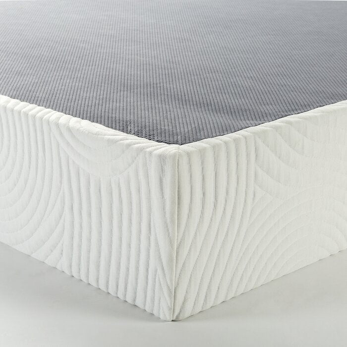 Bilger 8.86'' Queen Metal Box Spring, White