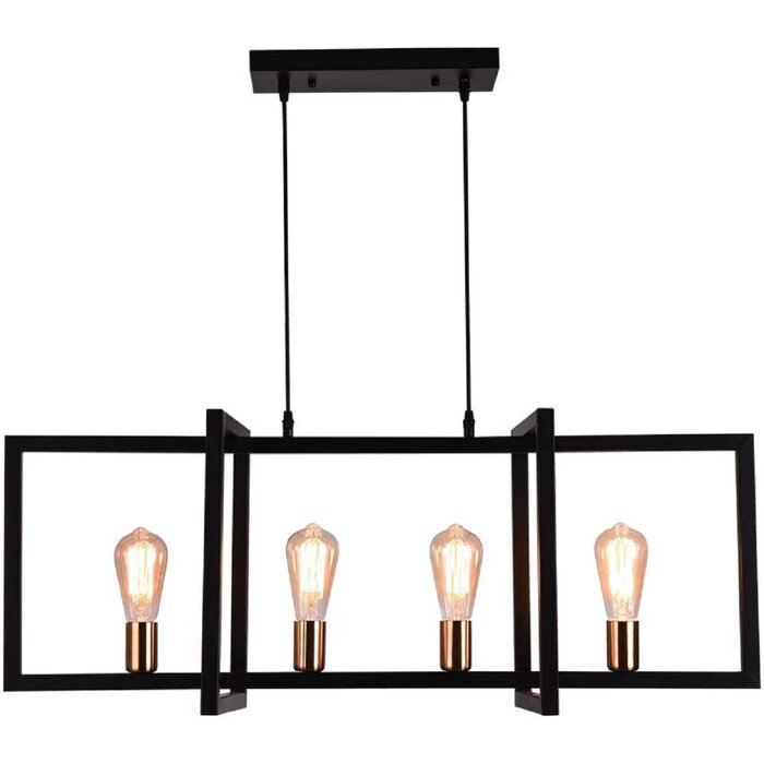 Billal 4 - Light ‎Matte Kitchen Island Pendant