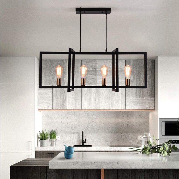 Billal 4 - Light ‎Matte Kitchen Island Pendant