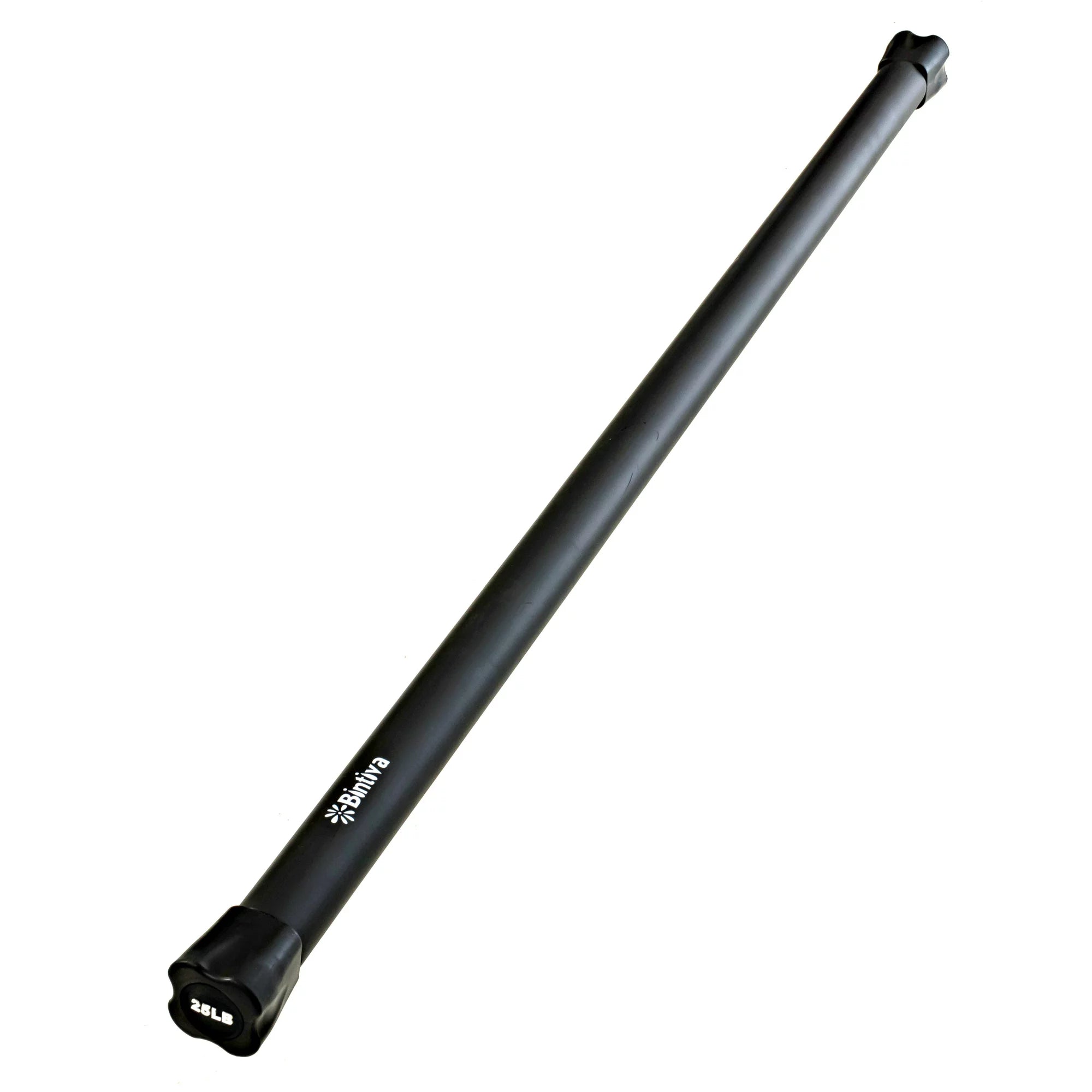 Workout Bar - Padded Exercise Weighted Total Body Bar - for Physical Therapy, Aerobics, Yoga, Pilates