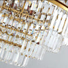 Bircheat 12 - Light Crystal Dimmable Tiered Chandelier