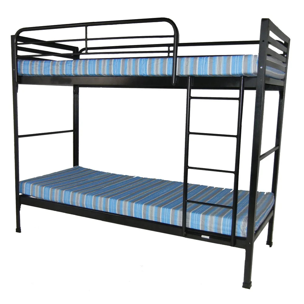 Blantex Long Steel Hook-on Bunk Bed Guardrail - Black