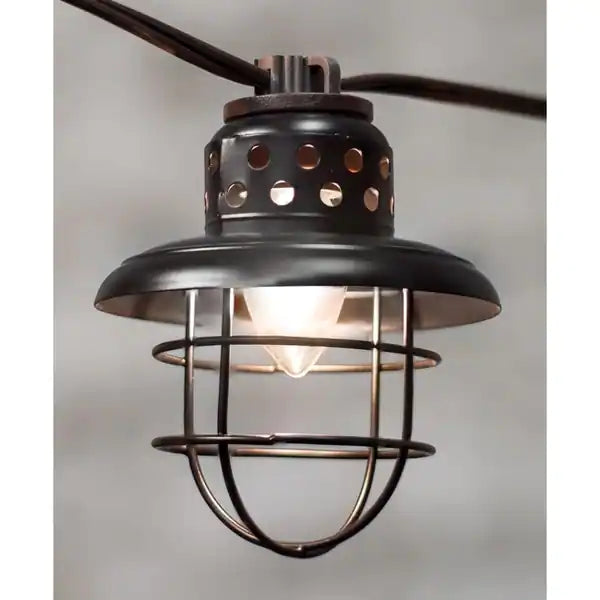 Black Lantern String Lights