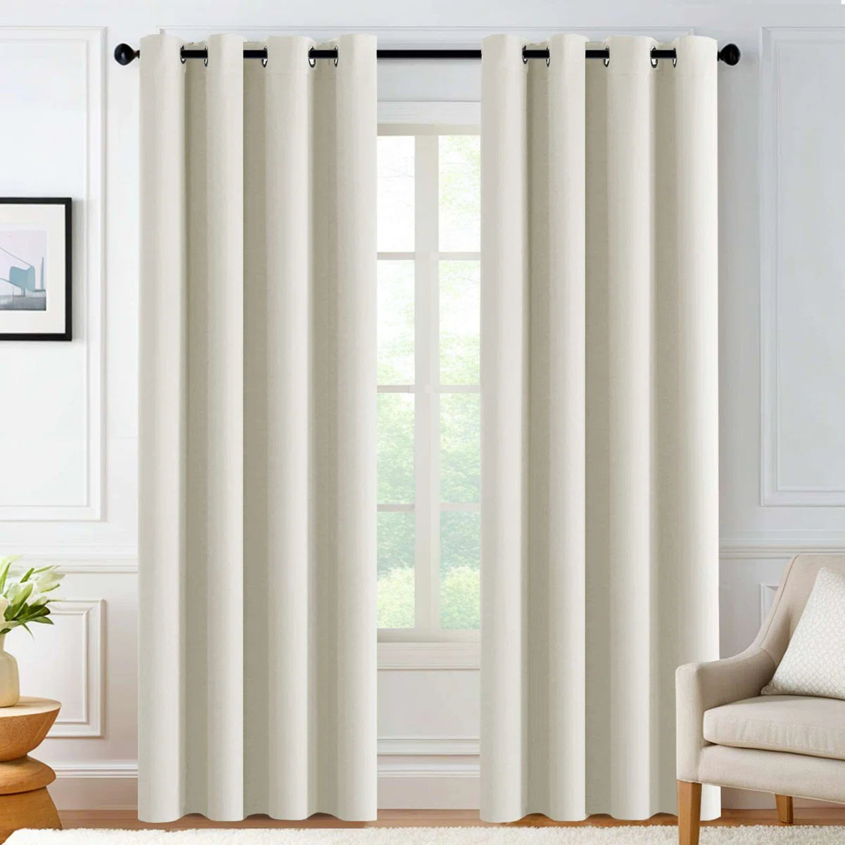 Blackout Curtains 2 Panels Set