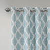Blakesly Printed Ikat Blackout Single Curtain Panel