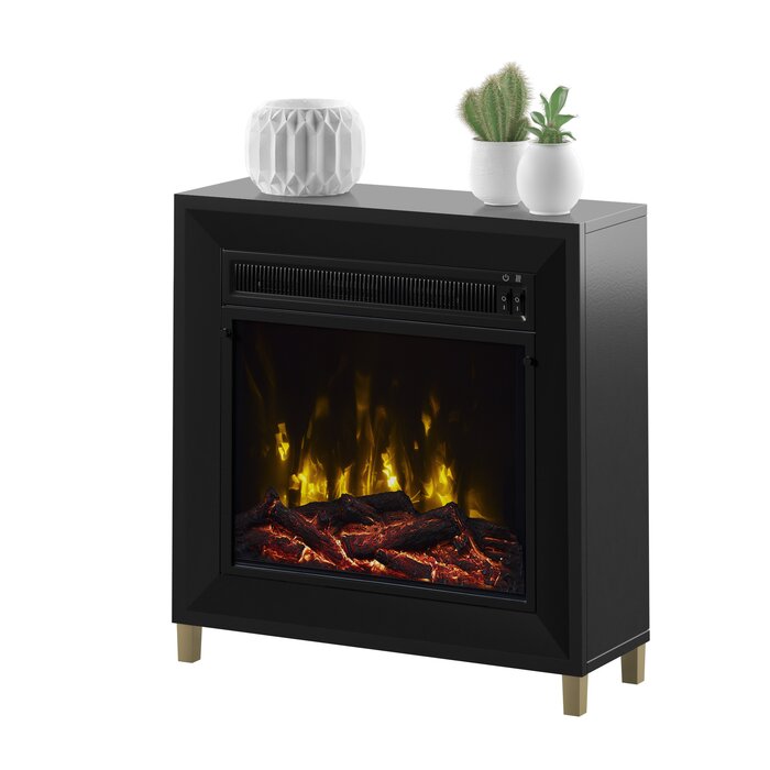 Black Bloxom Electric Fireplace