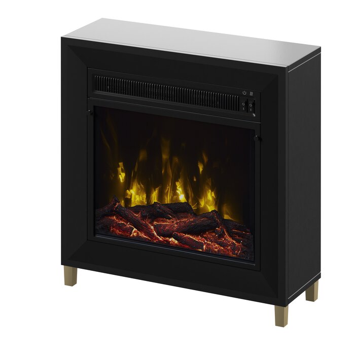 Black Bloxom Electric Fireplace