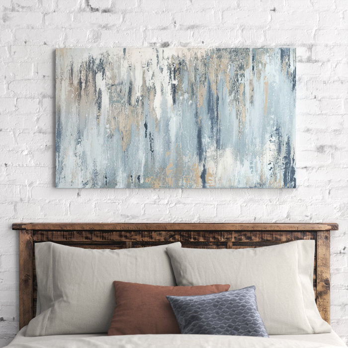Blue Illusion - Print on Canvas