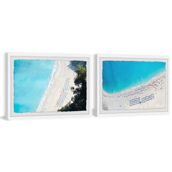 Blue Water Diptych