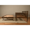 Somette Boho Daybed with Additional Pop Up Bed - Rustic Walnut - 2 BOXES