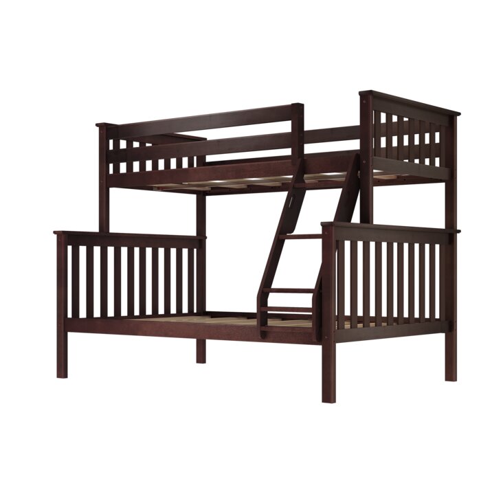 Bolles Twin Over Full Solid Wood Standard Bunk Bed